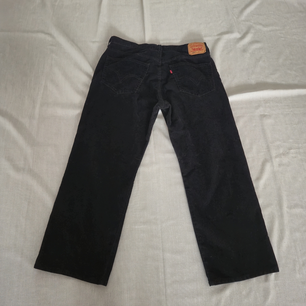 559 Levi's Men's Black Corduroy Pants